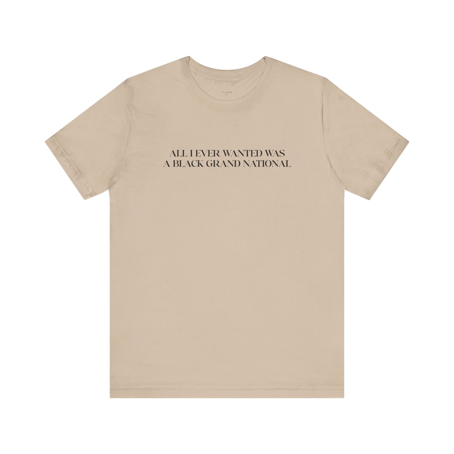 "All I Ever Wanted" Black GNX T-Shirt V2
